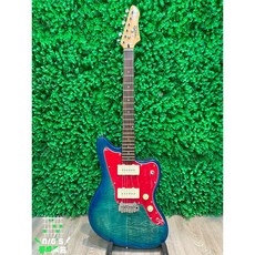 夢成音樂中心 FIREFLY JAZZMASTER 電吉他 小搖 藍綠虎紋, 1個