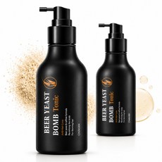 맥주효모 두피 탈모 케어 영양 헤어토닉 부스터 두피 에센스 토닉 앰플 탈모증상완화, 2개, 100ml