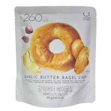 딜라이트 프로젝트 갈릭버터 베이글칩, 60g, 3개
