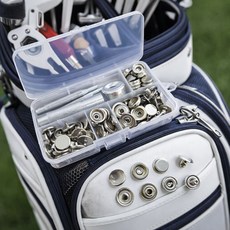 골프 캐디백 똑딱이 수리키트 후드커버 똑딱이 단추 버튼 키트, 풀패키지