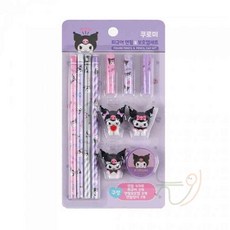 늘눠프 피규어 연필 보호캡 쿠로미1p