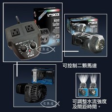 SICCE 希捷 電子造浪控制器 海水缸、珊瑚缸模擬海洋潮汐/波浪/水流變化 S322, 1個