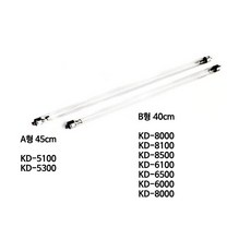 금호 칫솔살균기 전용 자외선 UV 램프 소독기램프 금호램프 12W 40cm, 1개
