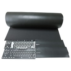 鍵盤PORON夾心棉，消音吸音減震，15度慢回彈PU泡棉, 0.5mmT*150mm*350mm(帶