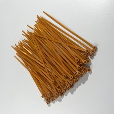 재사용 가능한 나일론 케이블 타이 대형 두꺼운 전선 정리용 실리콘 벨크로 스트랩, 3x150 (폭 2.5mm 길이 15cm) 1000개, 1개