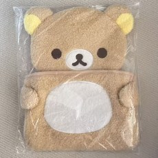 문팔레트기획 리락쿠마 벽걸이 수납함 수납포켓, 브라운