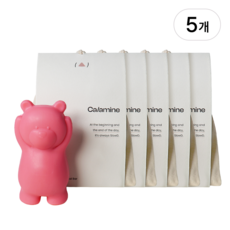 칼라민 세안비누 트러블 진정 민감피부 케어 클렌징 저자극 페이스 클렌저 데일리 세안 슬로뎃, 5세트