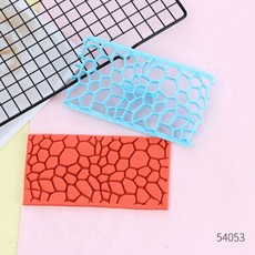 조각칼 도예 도구 도자기 금형 폴리머 클레이 스탬프 꽃 다이아몬드 DIY 세라믹 질감 찰흙 조각 모델링, 54053, 1.54053