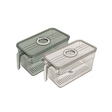 보관날짜 표시 냉장고 식품 보관 커버트레이 F80 중형, 1개