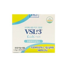 VSL3 브이에스엘3 키즈 크림향 1.5g x 30포, 30개