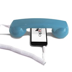 Opis 60s Micro: 휴대폰용 레트로 폰 핸드셋/USB 핸드셋/휴대폰용 (빨간색), 1 for Cellphone, Tablet, Noteb, cream