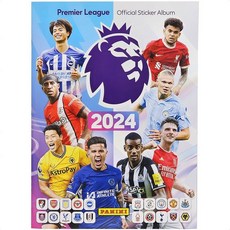 EPL 2024 스티커 앨범 프리미어리그 축구카드 딱지 수집용 취미 놀이, 1개, 단일옵션