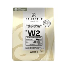 칼리바우트 화이트 커버춰 초콜릿 W2 깔리바우트, 1개, 400g
