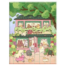 피포페인팅 DIY 명화그리기 유화 그림 그리기 아크릴화 30*40cm, 20타입, 1개