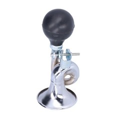 오토바이 레트로 광대 경적 변색 나팔 클럽카 자전거 보트 오토바이용, 1. silver, 1개