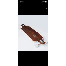 Arbor 反裝微下沉速降板板面 公路板代工尾貨 長38英寸 96cm 寬9.75英寸 24.7cm, 如圖所示, 1個