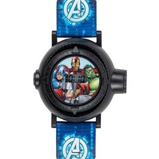 마블 쿼츠 시계 플라스틱 스트랩 파랑 24 (모델 AVG3516)