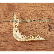 箱包五金配件 皮包護角 艾奇利 筆記本 皮革 DIY, 1個, C 淺金