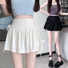 運動短裙褲女夏季假兩件跑步半身裙速幹遮臀防走光透氣網球瑜伽裙