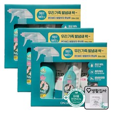 온더바디 발을 씻자 코튼 풋샴푸 + 트러플 천연비누 코스트코, 1.51L, 3개, 3개입