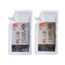 검은머리파뿌리 7분 한방 스피드 칼라크림 1 2제 500g 새치 염색약 대용량, 5호 어두운갈색, 1개