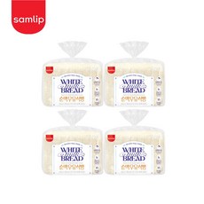 삼립 저당 순백우유식빵, 4개, 420g