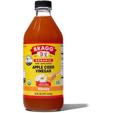 자연농 애플사이다비니거 허니 블렌드, 473ml, 6개