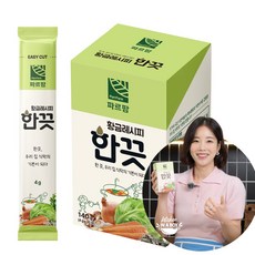 파르팜 한끗 코인육수 가루육수 분말육수 국내산 자연재료 남해멸치 천연조미료, 1개, 140g 1개, 140g