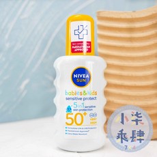 妮維雅 專業防曬噴霧 敏弱益膚 200ml 防曬噴霧 高係數 長效保護 敏弱肌適用, 1個, 專業防曬噴霧200ml