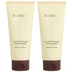 봄비유 한올 무실리콘 탈모 트리트먼트, 2개, 200ml