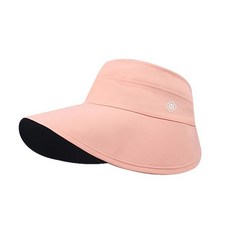 턴 모자 선 캡 suncap 여성 남성 UVA 아웃도어 조깅 골프용 자외선 차단 듀얼 컬러, 블루+다크그레이, 블루 다크그레이