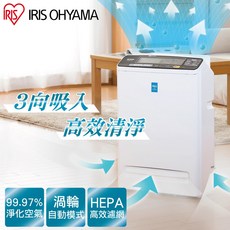 【GOOD LIFE 品好生活】IRIS OHYAMA 愛麗思歐雅瑪 空氣清淨機, 白色, PMMS-DC110