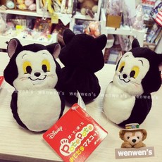 【Wenwens】日本正版 小木偶 小黑貓 費加洛 沙包 娃娃 蟋蟀 吉明 皮諾丘 布偶, 1個