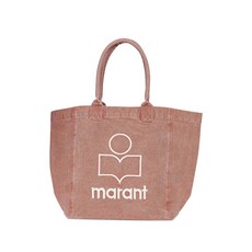 이자벨 마랑 로고 자수 토트 백