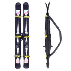 스노우보드 가방 스키휠백 케이스 창고 캐리어 보관 보호, 03. 검정색, 01. 135x13cm, 1개, 1_블랙과 옐로우