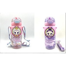 캐치티니핑 입체스트랩 트라이탄 보틀 600ml 유치원 소풍 물통, 1개, 핑크(다이아나핑)