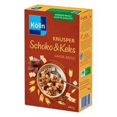 Kolln 쾰른 뮤즐리 크런치 초콜릿 비스킷, 1개, 440g