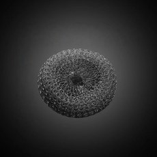 DFMEI 不鏽鋼鍋刷廚房專用洗鍋鋼絲球刷長柄洗碗清潔刷子刷鍋神器不掉絲, 1個