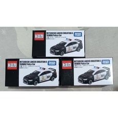TOMICA 多美警察台灣限定警車 MITSUBISHI 三菱 正版授權會場車 仿真警車模型, 1個