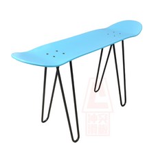 스툴 롱보드 진열대 키트 체어 스케이트 다리 보드 의자, 파란색 칠판 검정 액자