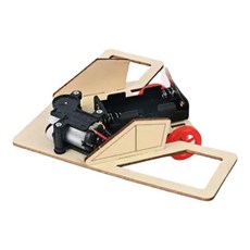 장애물접촉시 방향전환 자동차 DIY키트 초등과학 초등diy 회전모터 교과과정 중등과학, 1세트