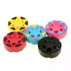 인라인 롤러 하키 퍽 스트리트 하키 퍽 76mm x 25mm 실내 실외 하키 연습용 내구성 표준 스 하키 퍽, 하키퍽 아이스 하키 퍽 게임 연습 훈련 공 스틱 용품