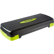 톤 피트니스 컴팩트 에어로빅 스텝 플랫폼 운동, Black/Purple