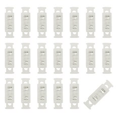 끈조절 스트링 스토퍼 돼지코 코드락, 20개, CW13