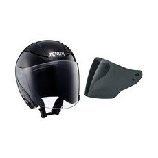 【.co.jp限定】 Yamaha 야마하 YJ-20 ZENITH Jet 오토바이 헬멧 안전모 M Size + Smoke 쉴드 (Anti-Fog) 러버 톤 블랙 Set 그외 각종, XS사이즈(53-54cm), Dark Smoke Shield (Anti-Fog) S, mettalic 블랙