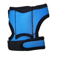 손목 스트랩 조절 식 다이빙 토치 홀더 다이빙 스트랩 다이빙 손전등 글러브, 하늘색