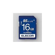 엘레콤 SDHC 메모리 카드 16GB Class10 UHS‑I MF‑FS016GU11R