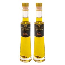 Mykes 고메 블랙 트러플 올리브 오일, 2개, 100ml