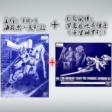 반다이 PB MG 1/100 RX-121-2 건담 TR-1 하이즐오슬라 블록 모델, B.HazrOsla+확장구성요소, 해외 IP 결제 - 잘못된 샷이 전송되지 않습니다., 1개