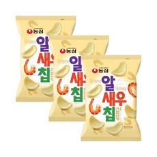 농심 알새우칩 110g x 3개 / 스낵 간식